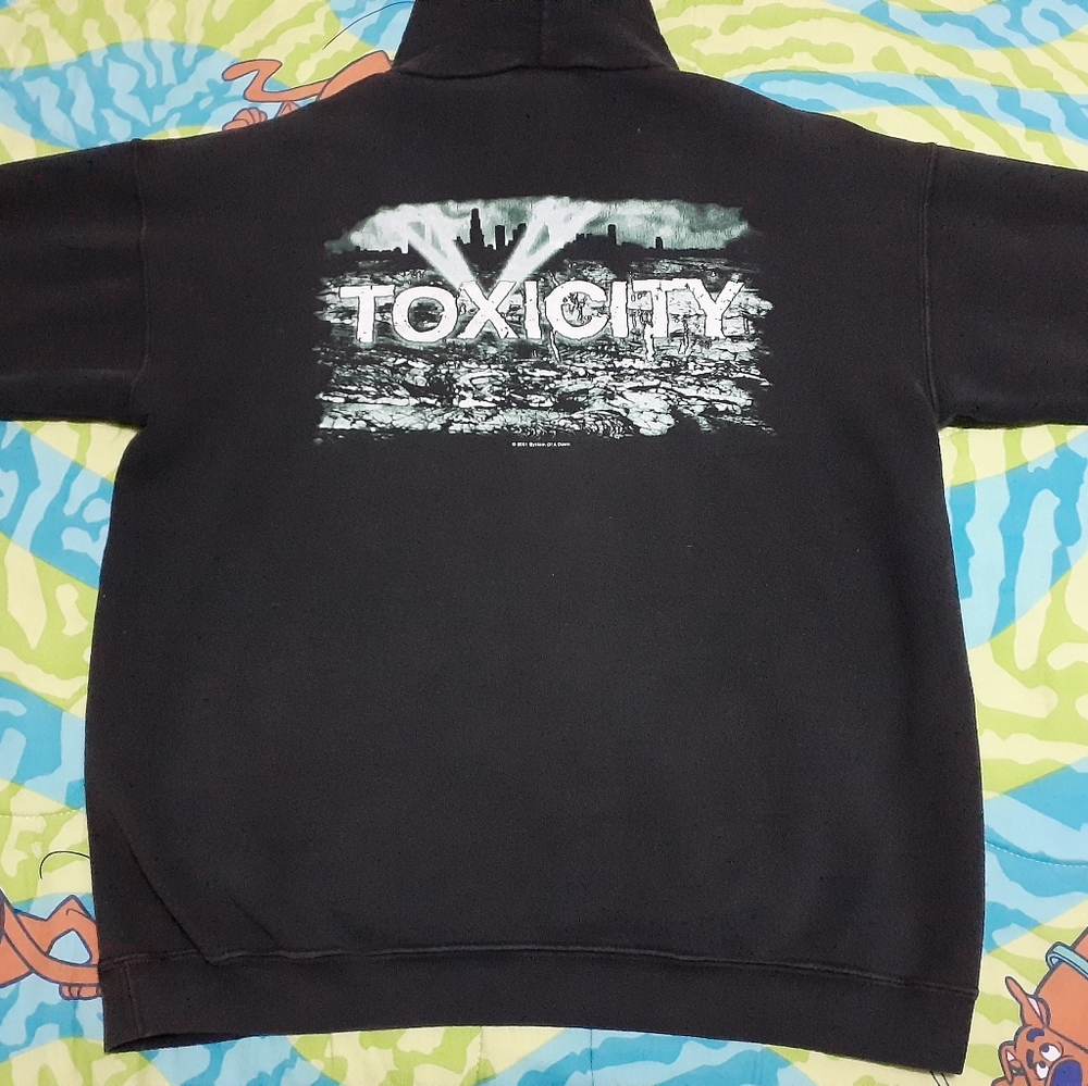 EUC VTG 2001 AAA System of a Down Toxicity Hoodie